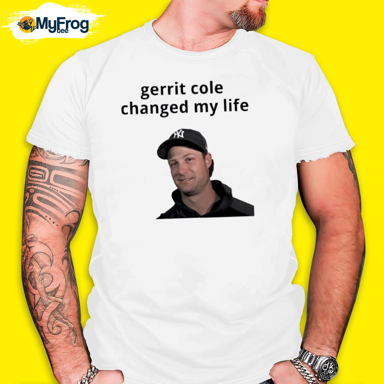 Official gerrit cole changed my life T-shirt, hoodie, sweater, long sleeve  and tank top