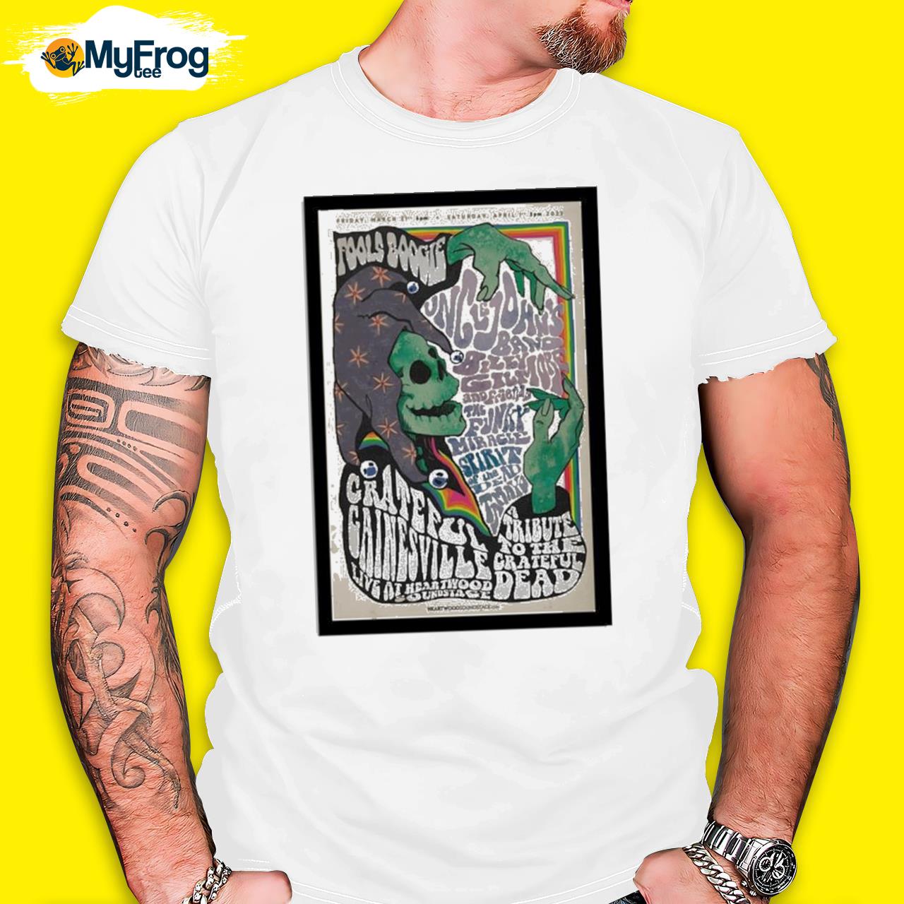 Grateful Gainesville Fool's Boogie shirt
