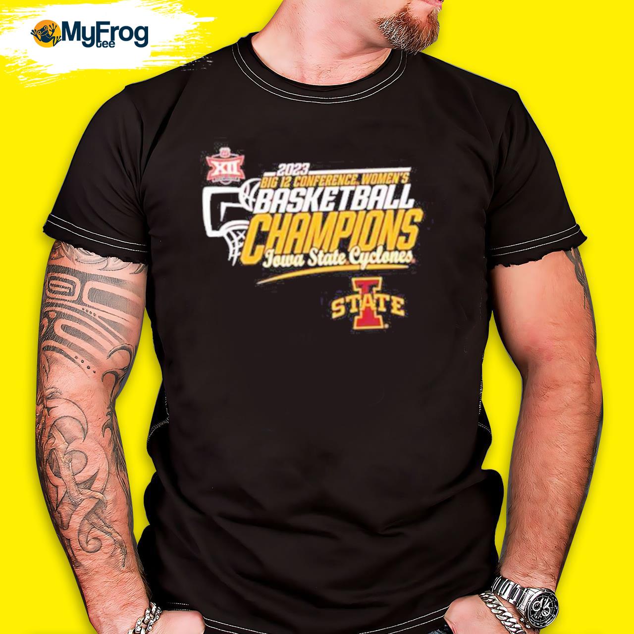 Iowa Basketball State T-Shirt