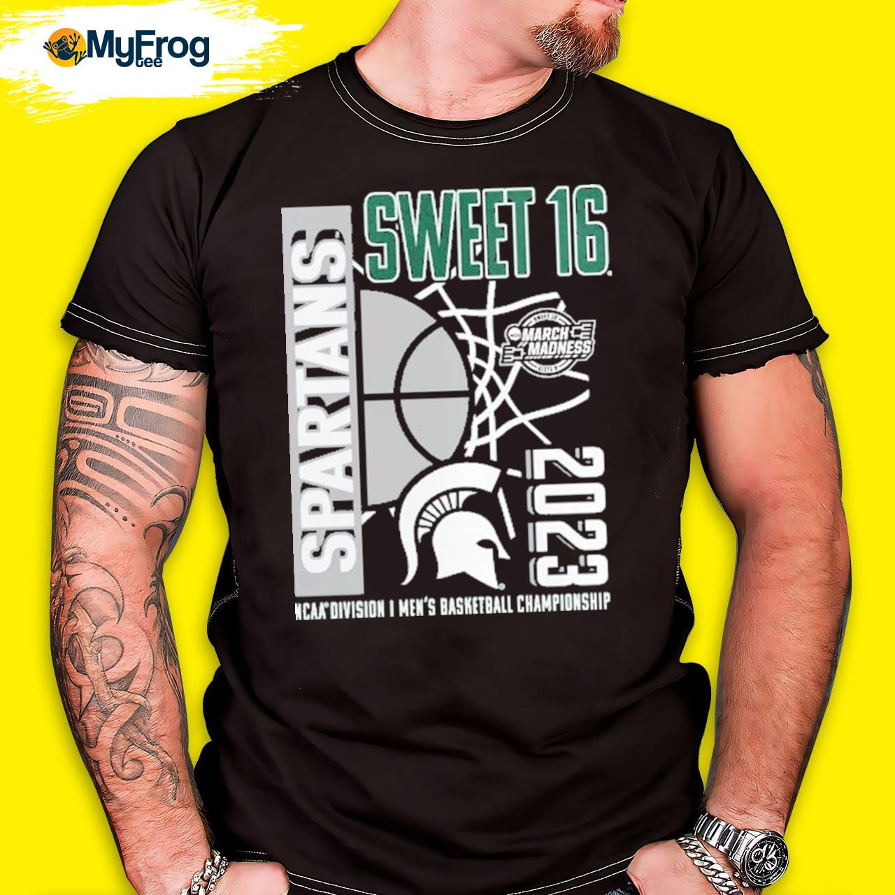 michigan state basketball tshirt
