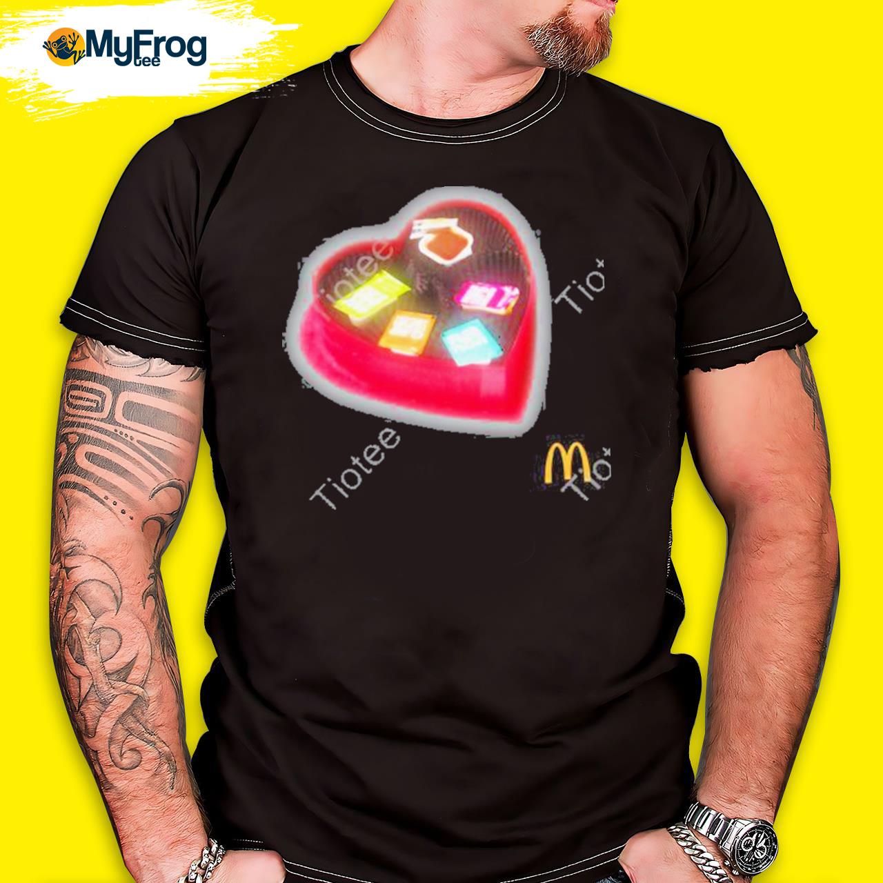 Official The Cardi B & Offset Meal Merch Sauce In My Heart Mcdonald’s Shirt