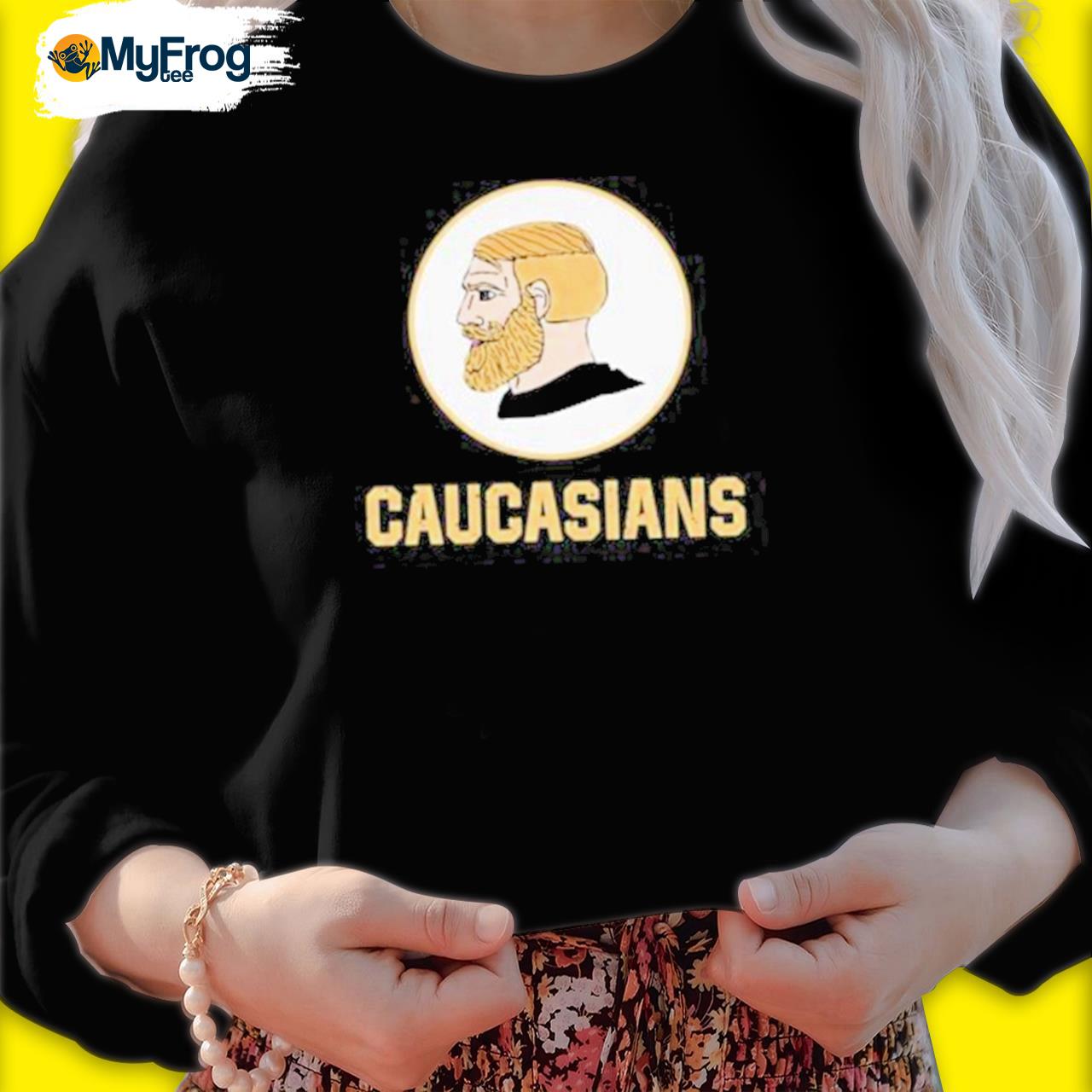 Official Yes Chad Caucasians Shirt, hoodie, longsleeve, sweatshirt