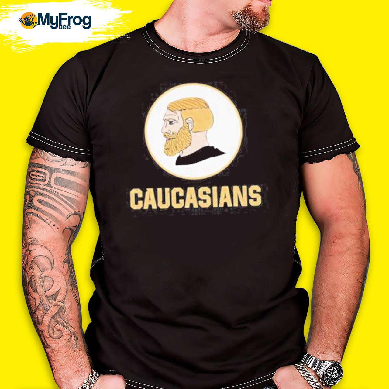 Official Yes Chad Meme Caucasians Shirt, hoodie, sweater and long