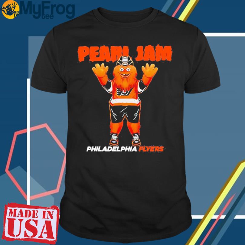 Official 2023 Philadelphia flyers x pearl jam gritty shirt, hoodie,  sweater, long sleeve and tank top