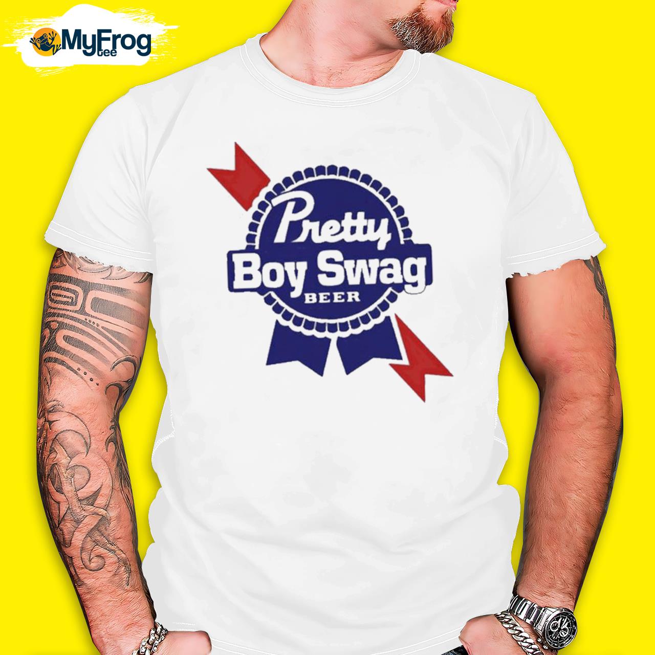 Pretty Boy Swag Beer T-shirt