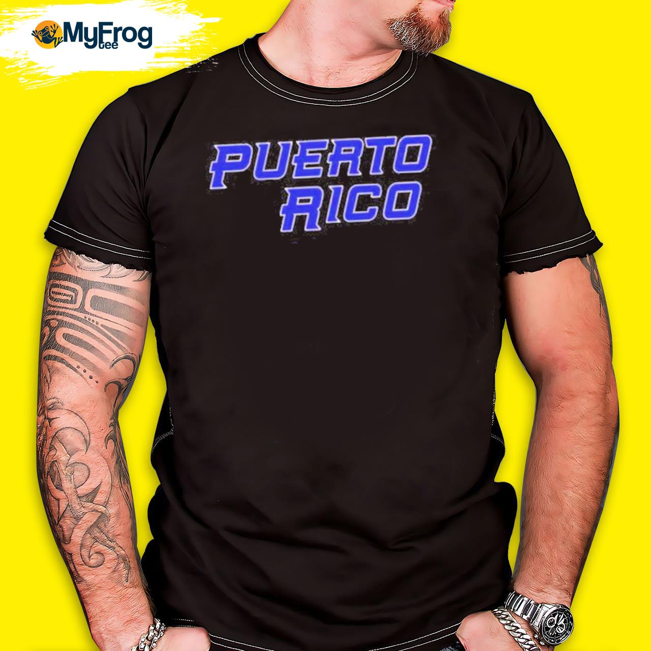 Puerto Rico Baseball 2023 shirt