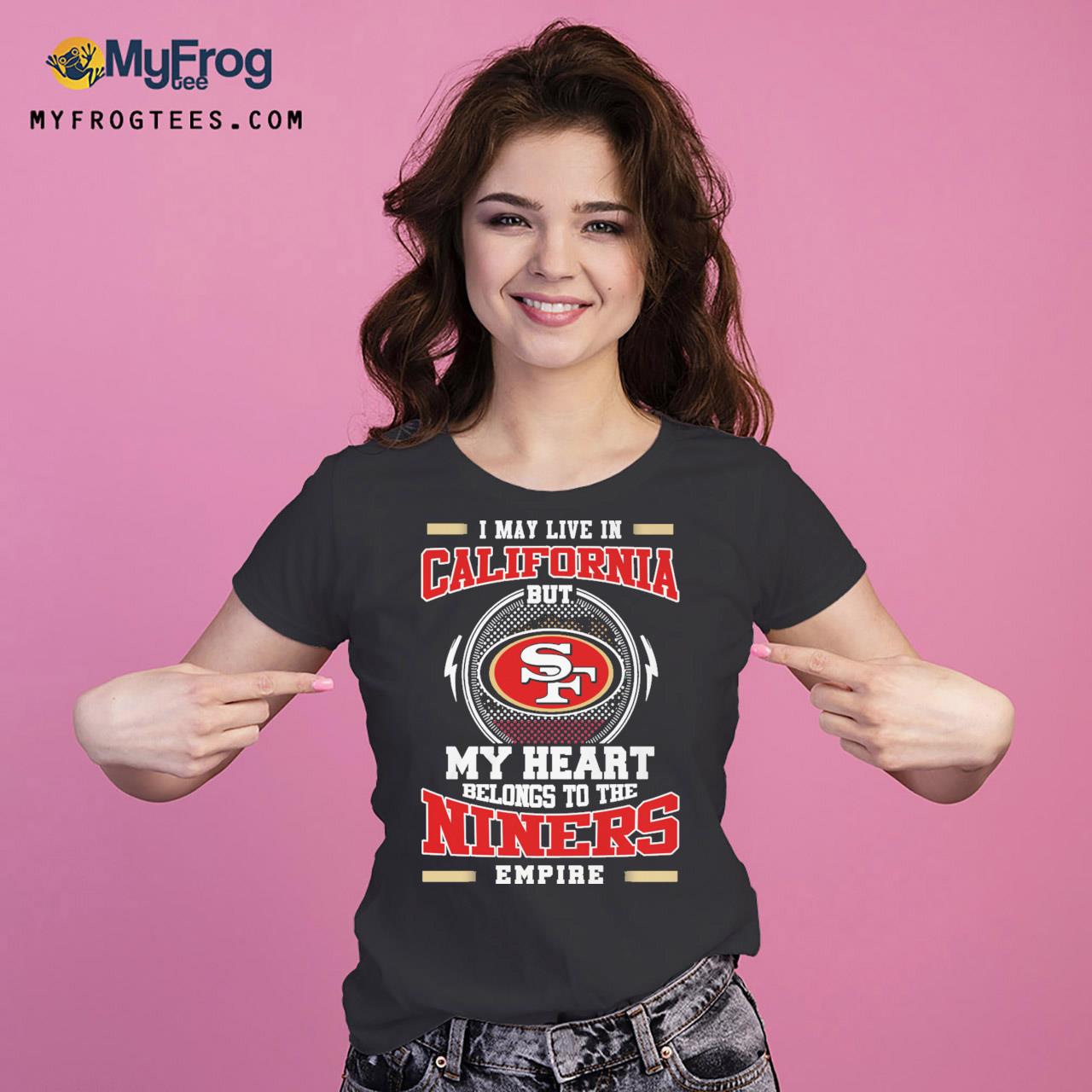 Official san francisco 49ers heart the niners T-shirts, hoodie, sweater,  long sleeve and tank top