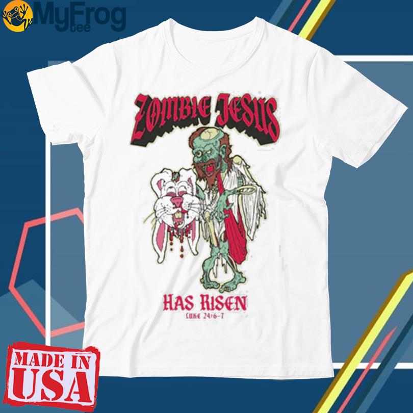 zombie jesus t shirt