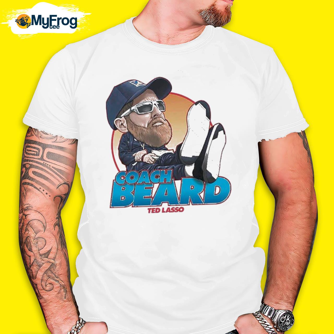 Ted Lasso Bobblehead Coach Beard shirt