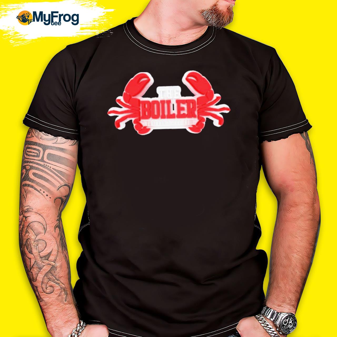 The Boiler Seafood & Crab Boil Shirt