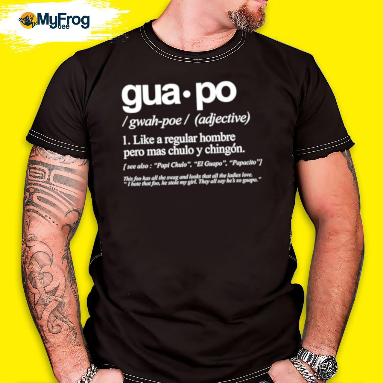 The definition of guapo old school shirt, hoodie, sweater and long sleeve