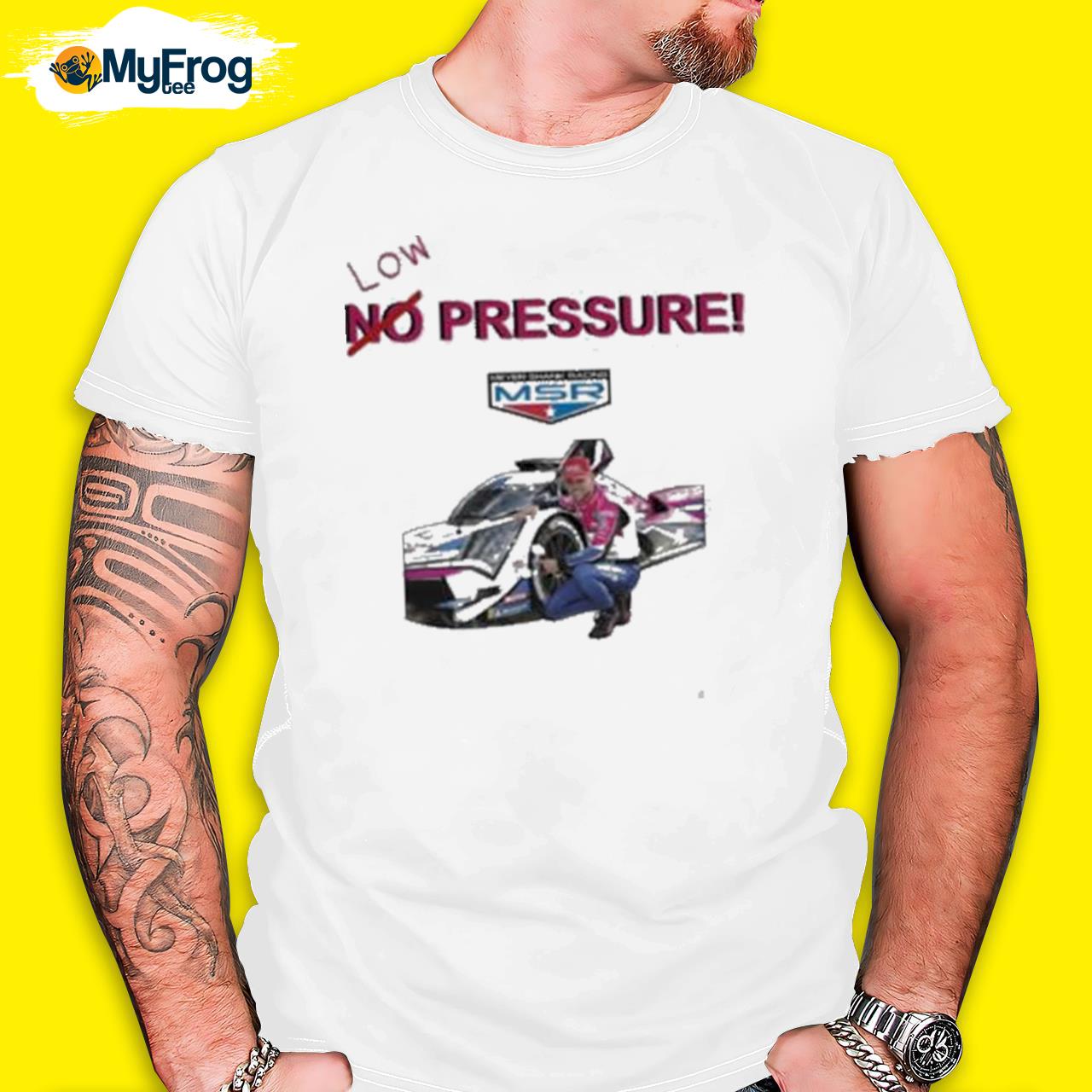 Tom Blomqvist No Low Pressure Meyer Shank Racing MSR Shirt