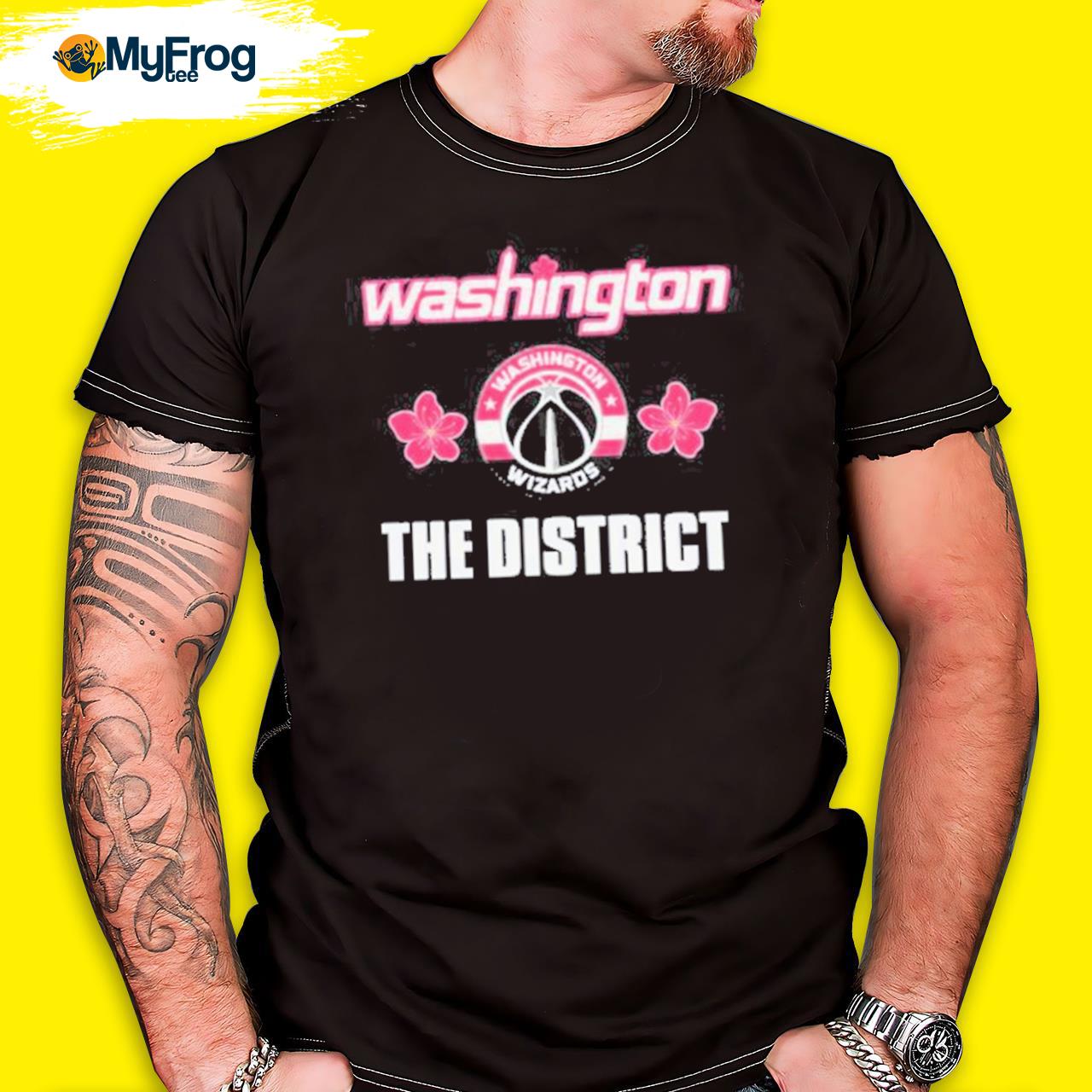 Washington wizards best sale the district shirt