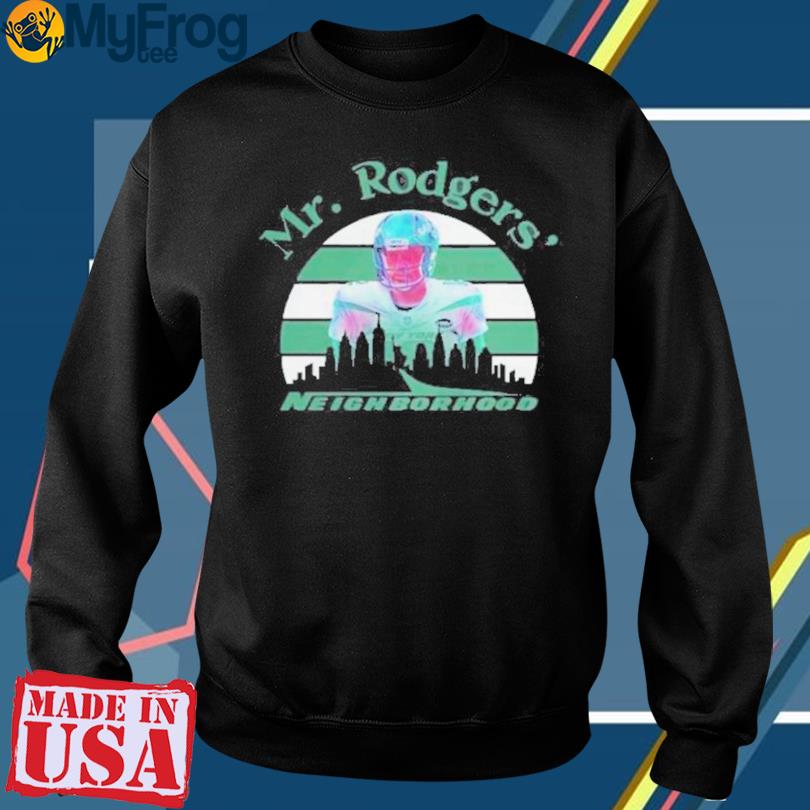 Aaron Rodgers New York Jets Mr. Rogers Neighborhood shirt, hoodie, sweater,  long sleeve and tank top