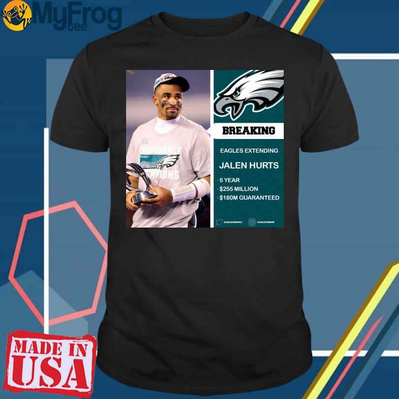 90s Inspired Jalen Hurts Eagles Sweatshirt NFL Vintage Shirt - Jolly Family  Gifts