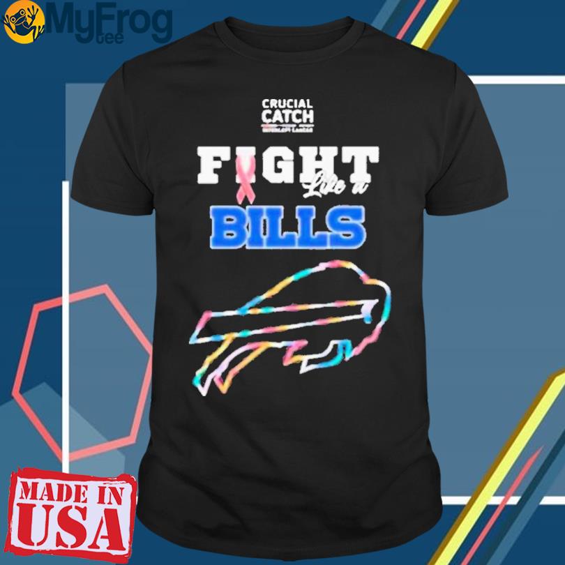 Buffalo Bills Crucial Catch Intercept Cancer Fight Like A Bills Shirt