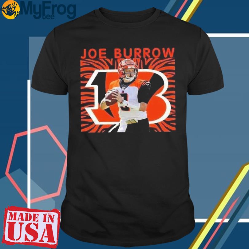 Cincinnati Bengals Black Joe Burrow Crossover Hockey Jersey