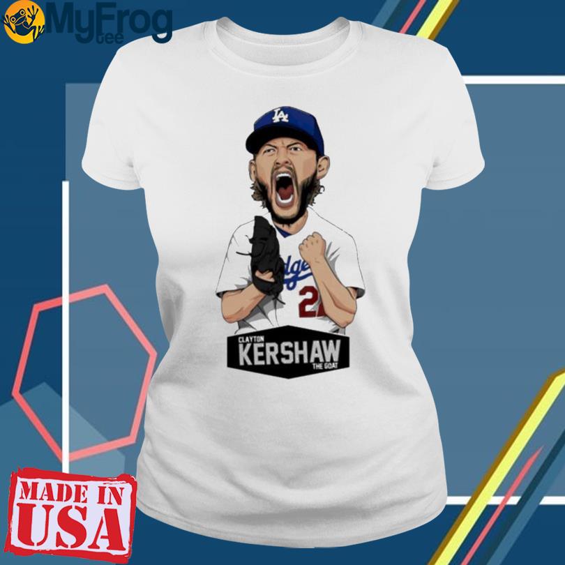 Clayton kershaw the goat shirt