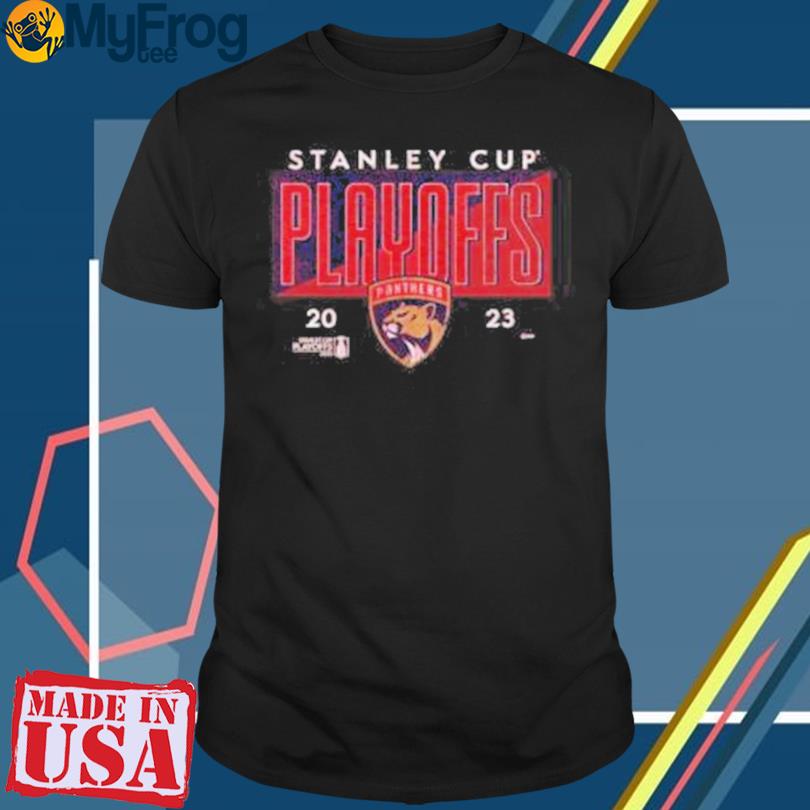 Florida Panthers 2023 Stanley Cup Playoff Participant Crease Shirt