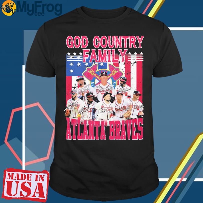 Atlanta Braves Country T shirt - Cheap Custom Made T shirts by