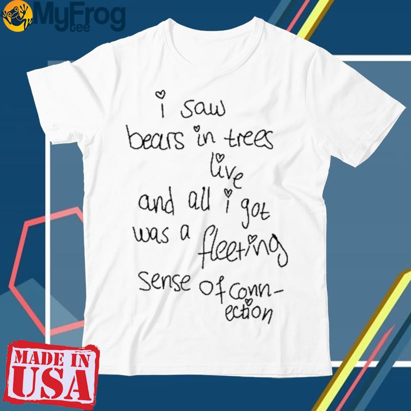 Bears In Trees Shirt, Hoodie