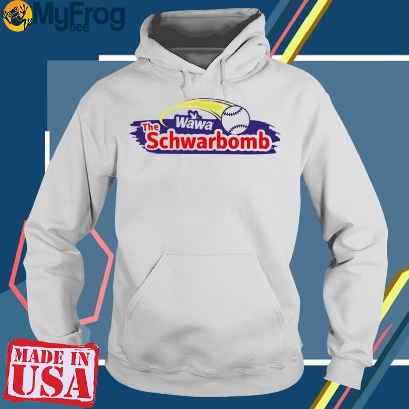 Official kyle schwarber schwarbomb logo T-shirt, hoodie, tank top, sweater  and long sleeve t-shirt