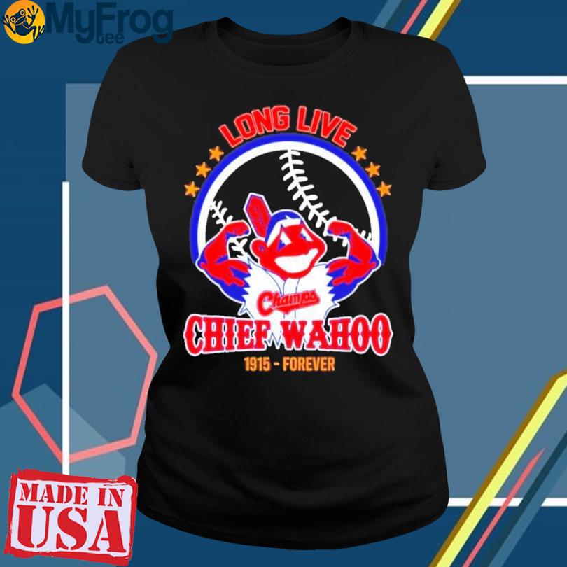 chief wahoo shirt womens