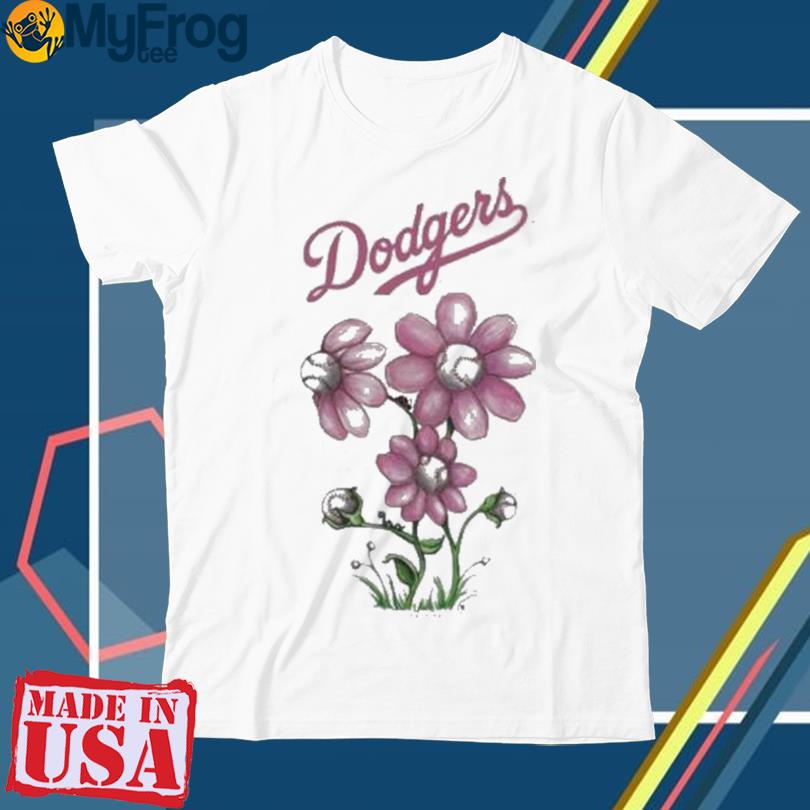 Los Angeles Dodgers Blooming Baseballs T-shirt,Sweater, Hoodie