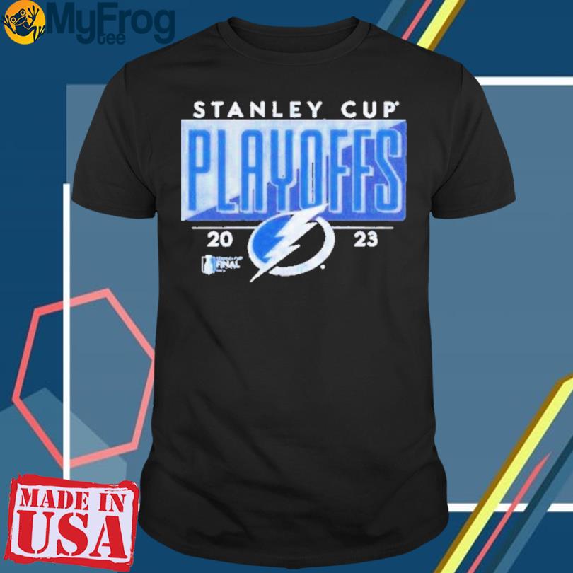 Official Tampa Bay Lightning 2023 Nhl Stanley Cup Playoffs T-Shirt