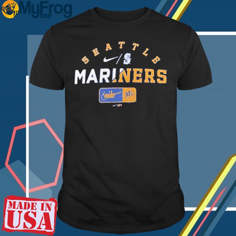 Seattle Mariners Nike Rewind Review Slash T-shirt, hoodie, sweater