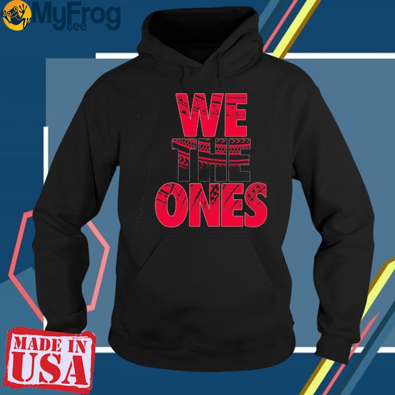 The Bloodline We The Ones Text Logo Hoodie