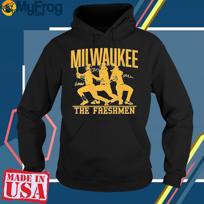 Brice Turang, Joey Wiemer, & Garrett Mitchell The Freshmen Shirt - Milwaukee Brewers