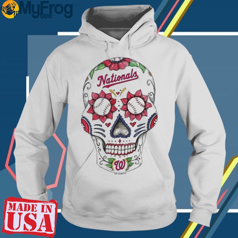 Washington Nationals Tiny Turnip Sugar Skull T-shirt