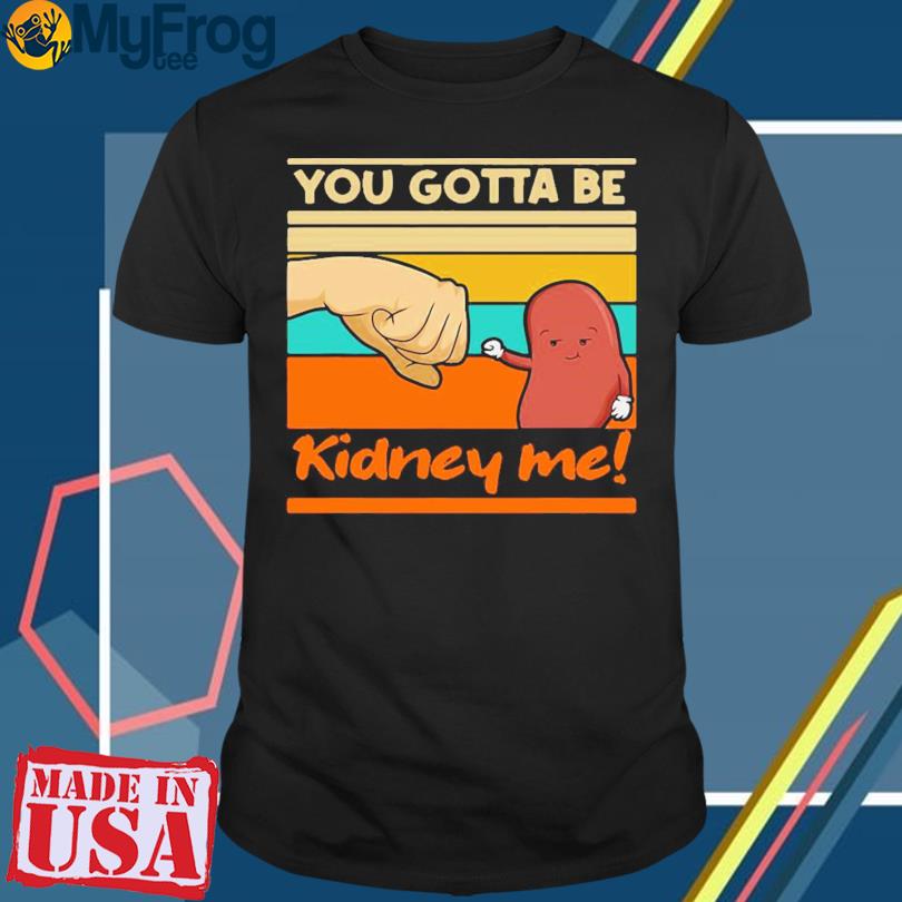 2023 Official Kidney Funny Pun For A Kidney Donor Vintage Retro T-shirt