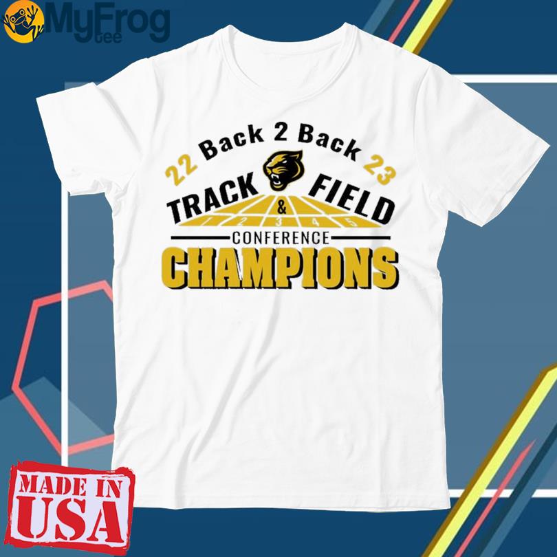 22 back 2 back 23 track field and conference champions shirt