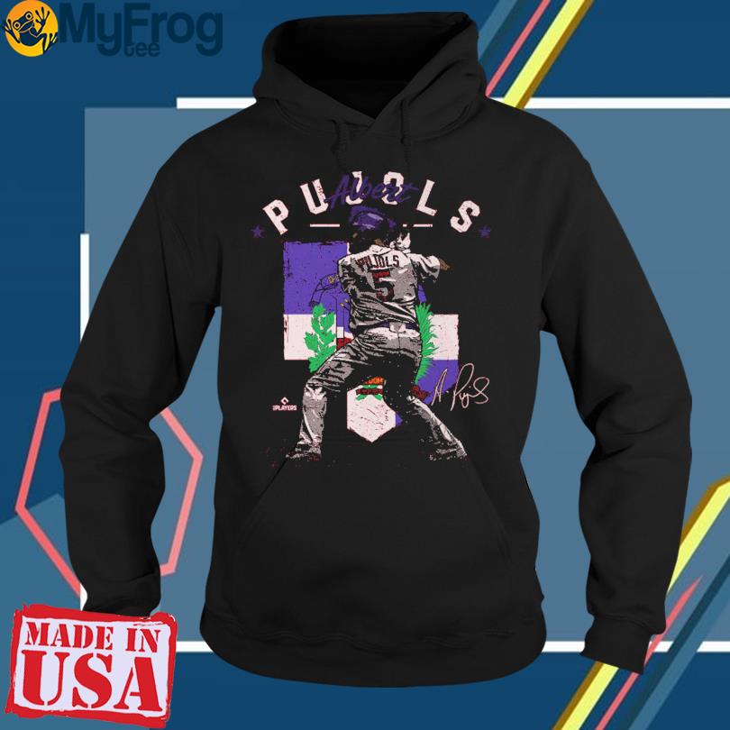 Albert Pujols St. Louis Country Flag WHT