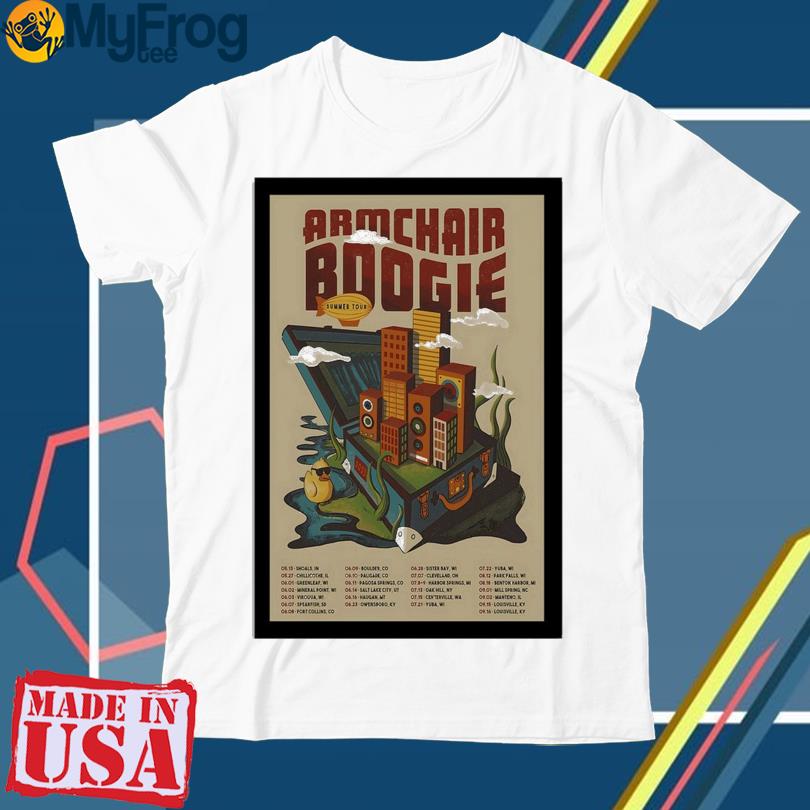 Armchair Boogie 2023 Summer Tour Poster Shirt