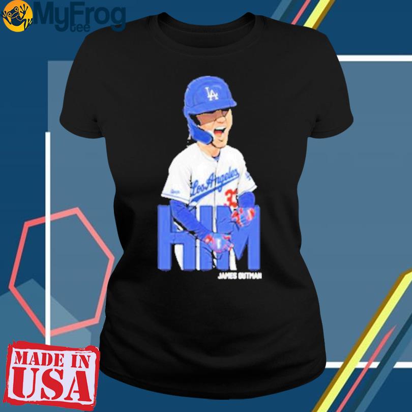 Official Him james outman los angeles Dodgers T-shirt, hoodie, tank top,  sweater and long sleeve t-shirt