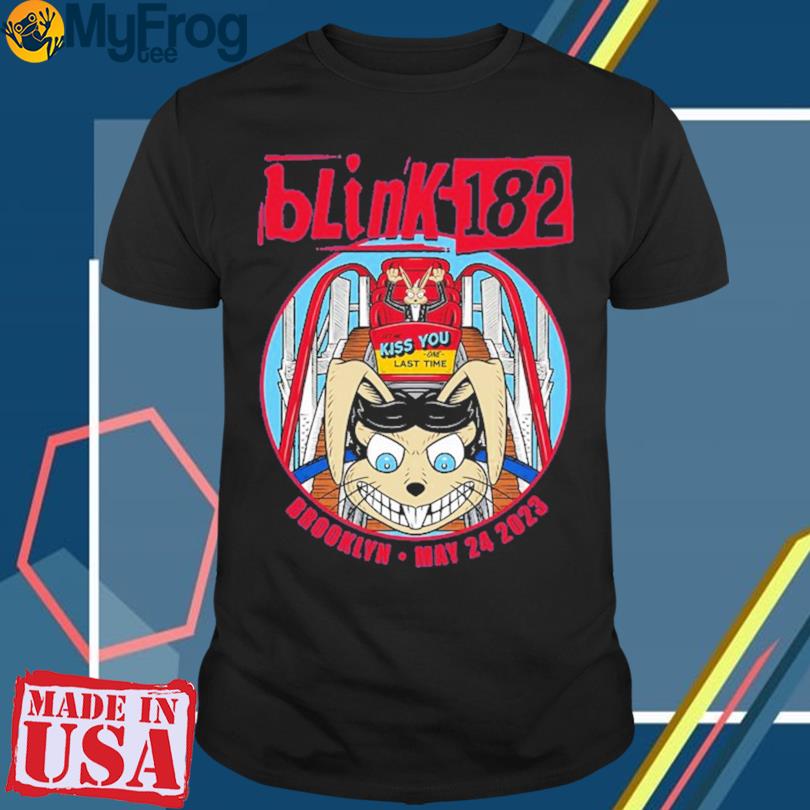 Blink-182 Brooklyn, NY May 24 2023 World Tour Shirt