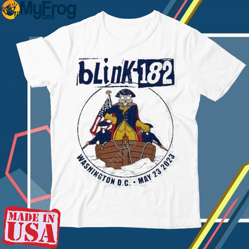 Blink182 Washington D.C May 23 2023 t-shirt