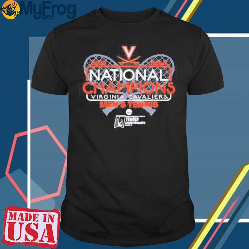 Blue 84 2023 Ncaa Men’S Tennis National Champions Virginia Cavaliers Shirt