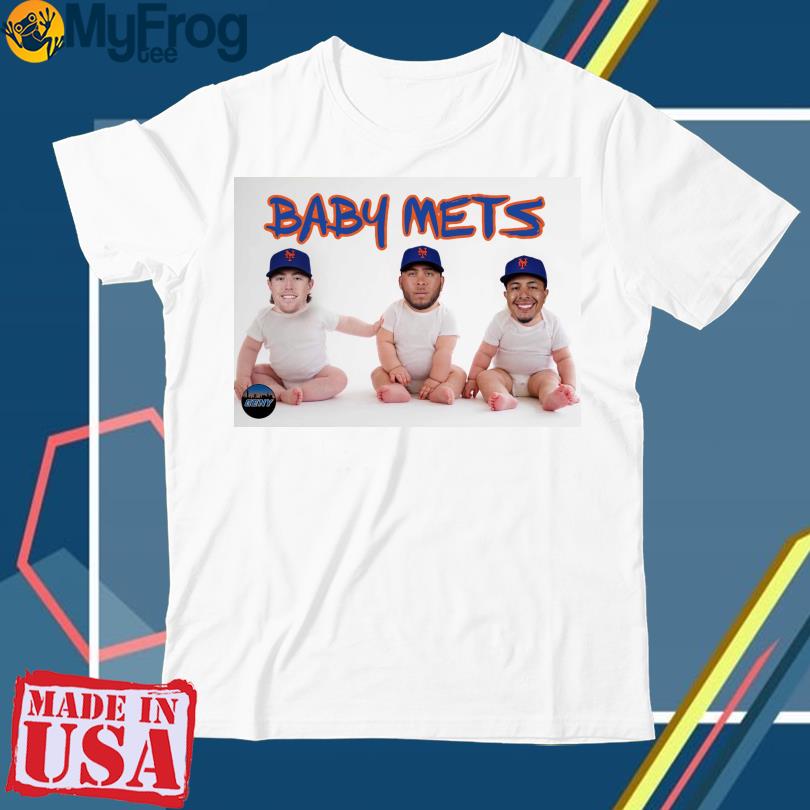 Brett Baty Francisco Álvarez & Mark Vientos Baby Mets Geny Shirt
