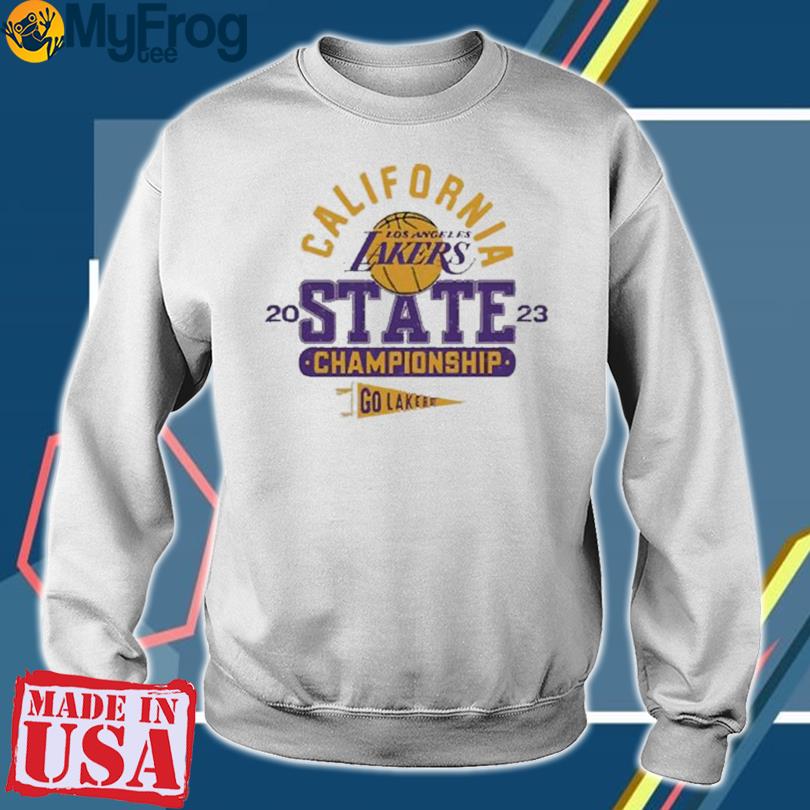 Lakers to provide 'California State Championship' shirts to fans