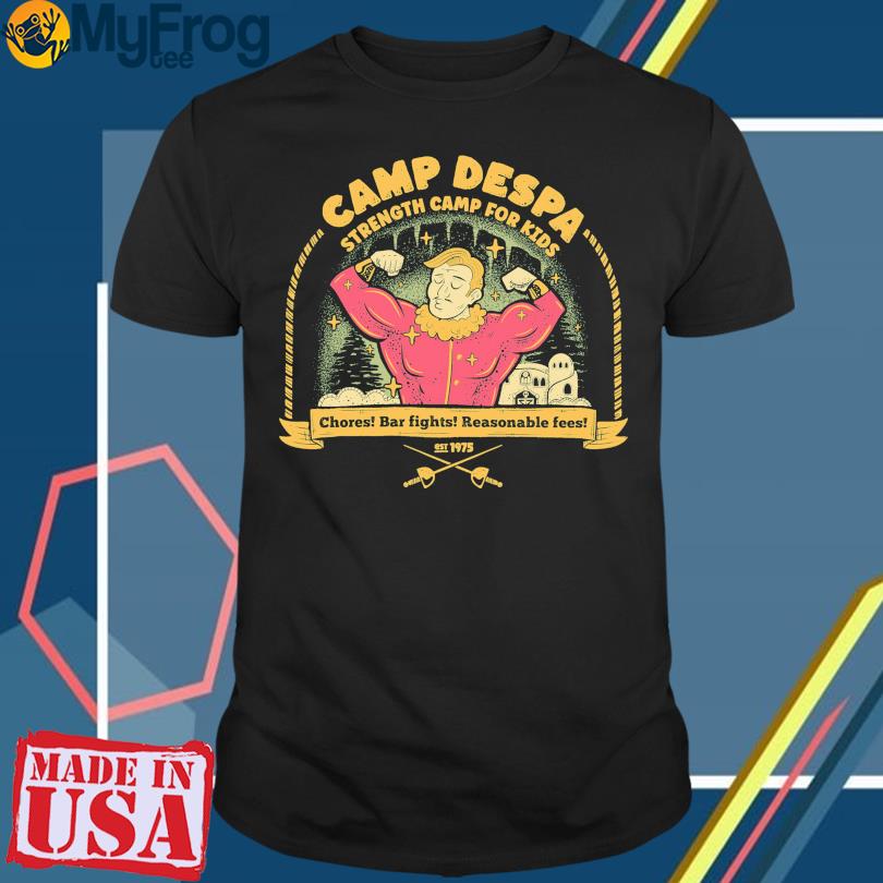 Camp despa strength camp for kid shirt