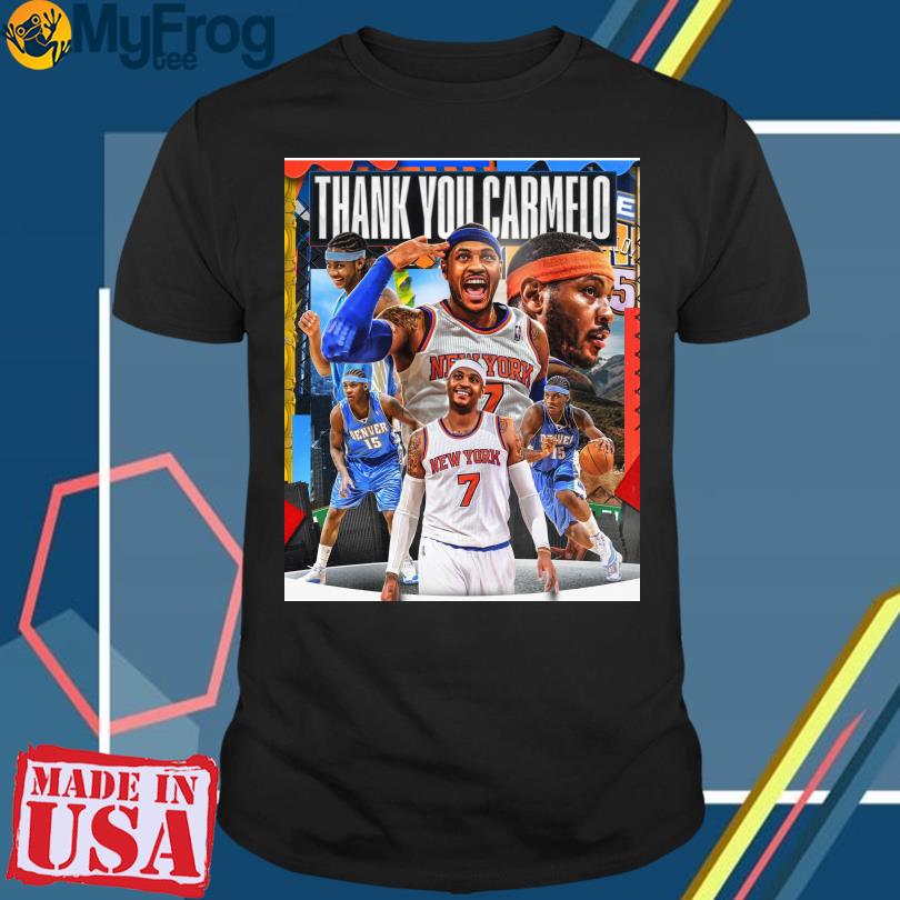 Carmelo Anthony Thank You Carmelo Shirt