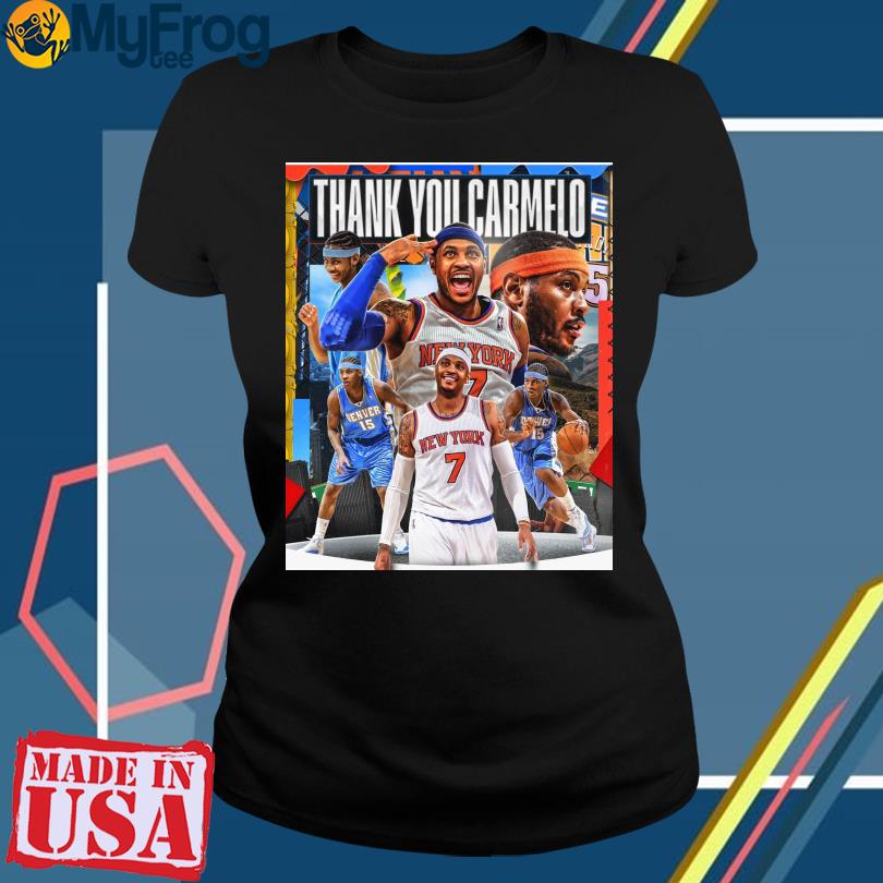 Thank You Carmelo Anthony NBA Shirt
