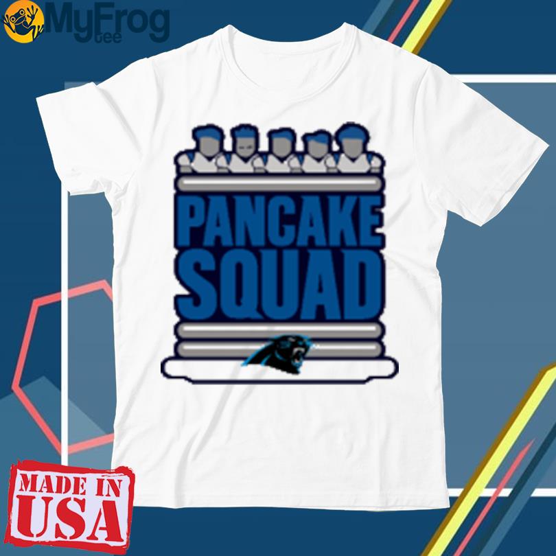 Pancake squad Carolina Panthers funny 2023 T-shirt, hoodie