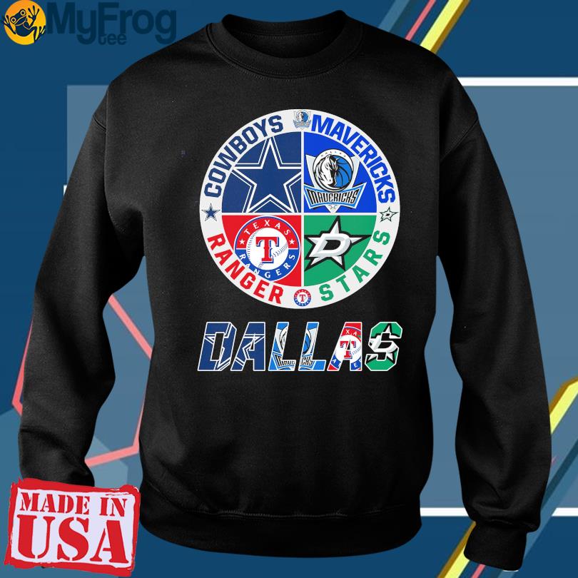 Dallas Cowboys Stars Mavericks Rangers Logo shirt