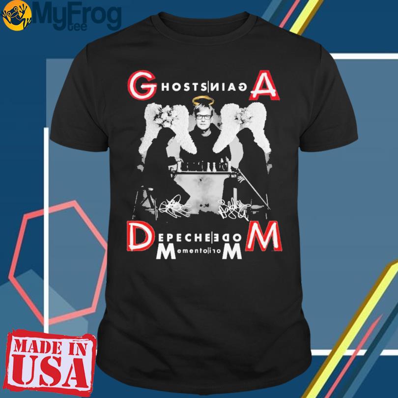 Depeche Mode Ghosts Again Memento Mori Signatures 2023 Shirt