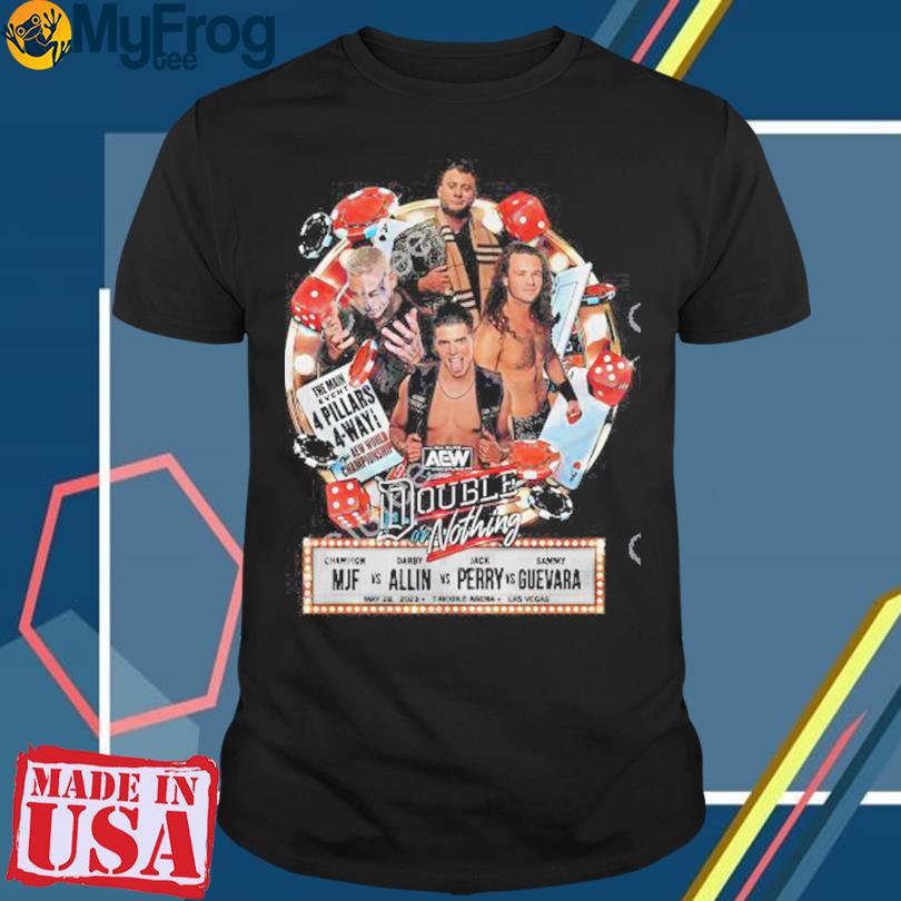 Double or Nothing Matchup MJF vs Darby Allin vs Jack Perry vs Sammy Guevara Shirt